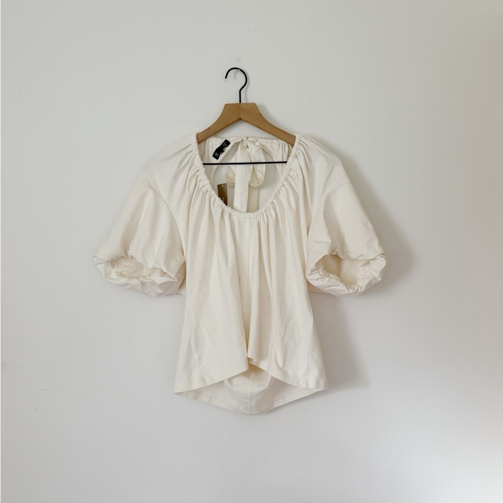 5 for $25 ✨J. Crew Cream Puff Sleeve Blouse